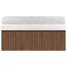 Harper 1435mm Wall Hung Single Vanity with Solid Surface Countertop